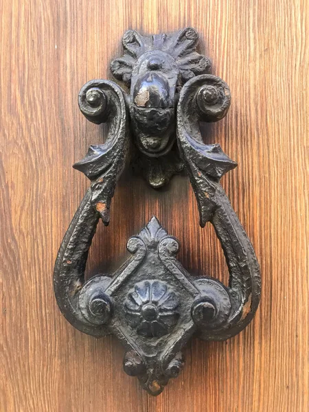 Antique Vintage Door Metal Handle — Stock Photo, Image