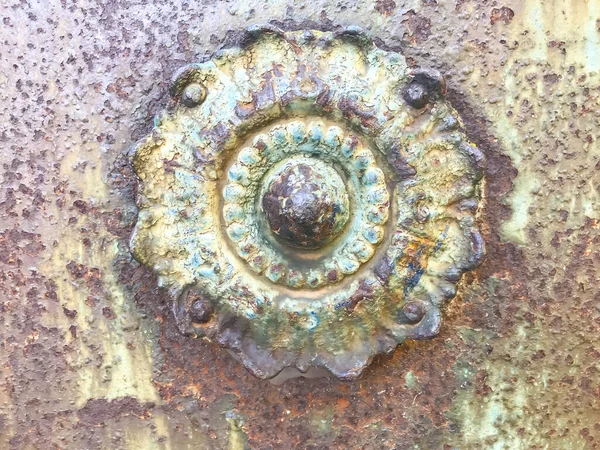 Old metal products, background, with rust and corrosion.