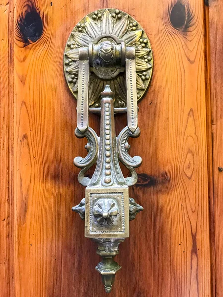 Antique Vintage Door Metal Handle — Stock Photo, Image