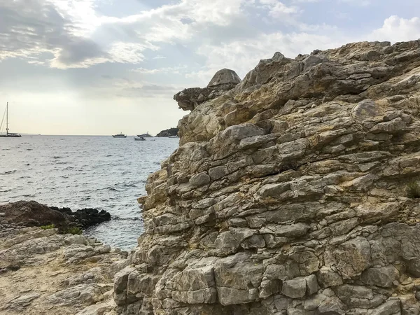 Geological Rocks Sea Stones Seashore Studio Photo — Stock Photo, Image