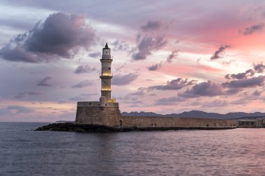 Deniz feneri manzarası