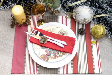 Yeni yıl ve Noel tablo ayarı