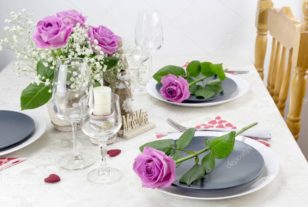 The table setting