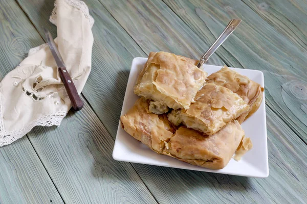 Chicken homemade cake — Stock Photo, Image