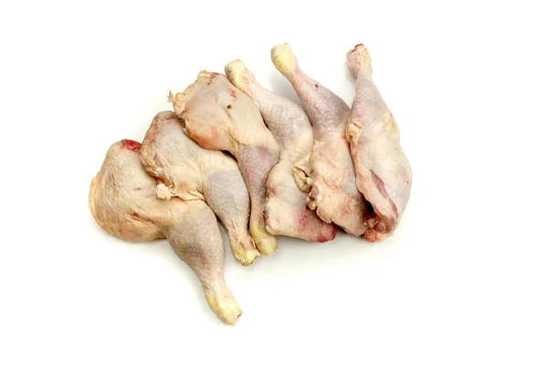 Csirke comb a fehér háttér — Stock Fotó