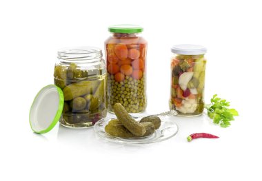 Kavanoz turşu sebze 