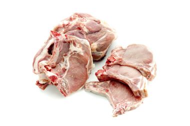 beyaz zemin üzerinde domuz