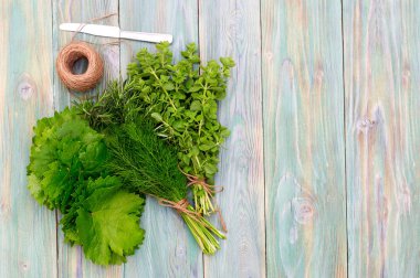 Yaprak dolma yemek pişirmek için malzemeler