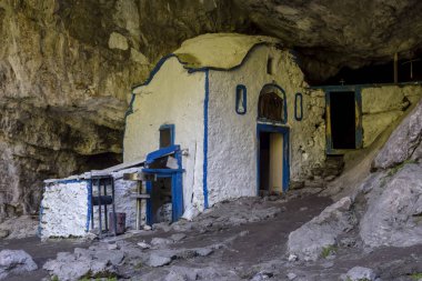 Olympus Dağı, Makedonya, Yunanistan. Ünlü Ortodoks Kilisesi (Ag