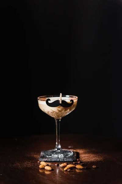 Coffee Cocktail Glass — Stock Photo, Image