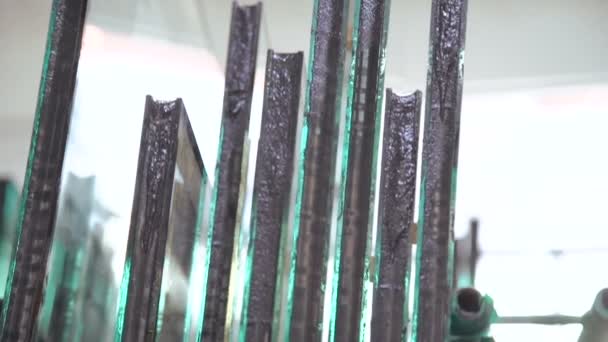 Verre pour fenêtres vitrées. Entrepôt pour verre 