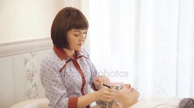 Gaz-sıvı Güzellik Salonu yüzüne için peeling