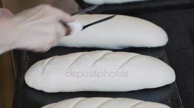 Ekmek pişirme için hamur hazırlama