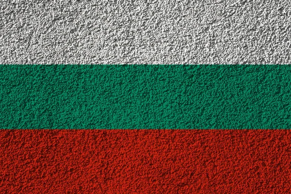 Bandera Bulgaria Textura Fondo Concepto Para Soluciones Diseño — Foto de Stock