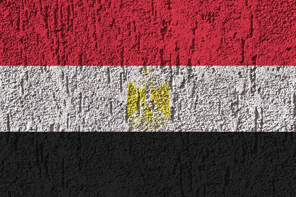 Bandera Egipto Textura Fondo Concepto Para Soluciones Diseño — Foto de Stock