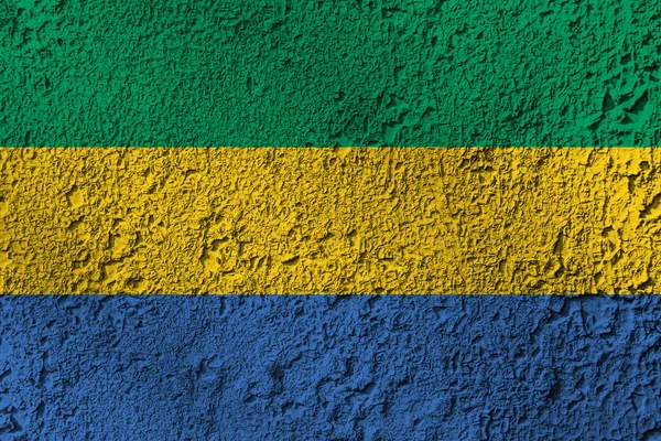Gabon Flag Background Texture Concept Designer Solutions — Stock Photo, Image
