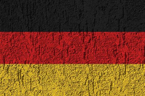Bandeira Alemanha Textura Fundo Conceito Para Soluções Designer — Fotografia de Stock