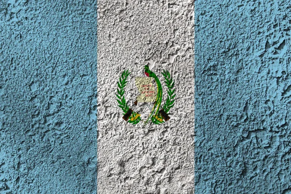 Σημαία Γουατεμάλας Στην Υφή Φόντου Έννοια Για Σχεδιαστικές Λύσεις — Φωτογραφία Αρχείου