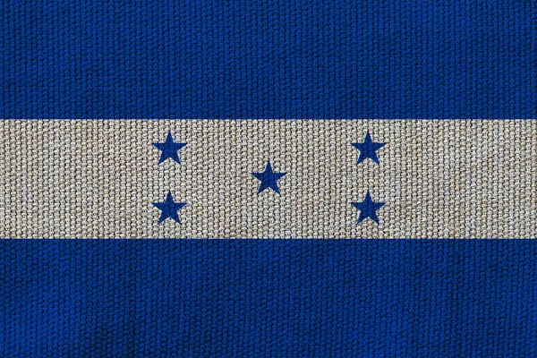 Honduras Flag Baggrunden Tekstur Koncept Designerløsninger - Stock-foto