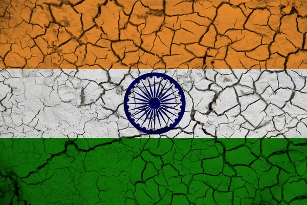 India Flag Background Texture Concept Designer Solutions — Stock Photo, Image