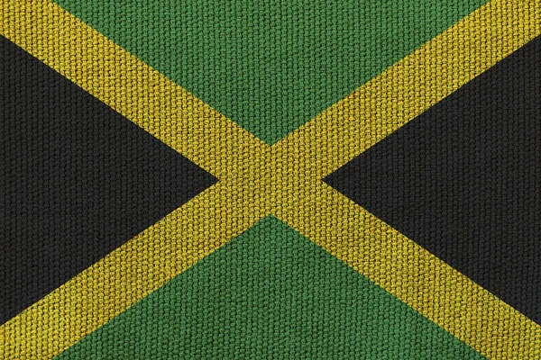 Bandera Jamaika Textura Fondo Concepto Para Soluciones Diseño —  Fotos de Stock