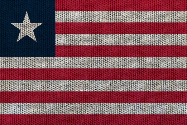 Liberia Flagga Bakgrunden Textur Koncept För Designlösningar — Stockfoto