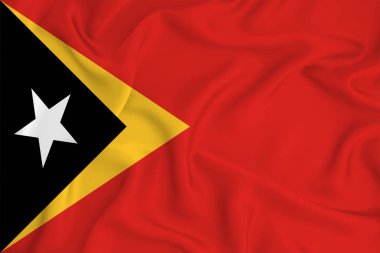 Arka planda zamanlayıcı bayrağı var. Tasarımcı çözümleri kavramı.