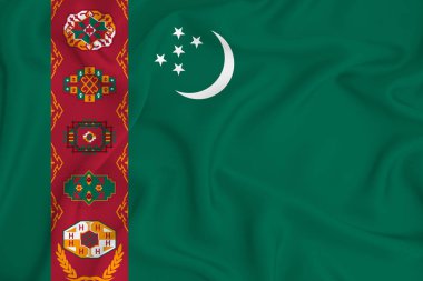 Arka planda Türk bayrağı var. Tasarımcı çözümleri kavramı.