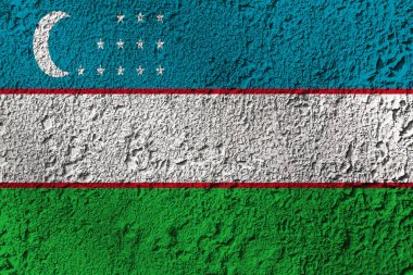 Arka planda bayrak var. Tasarımcı çözümleri kavramı.