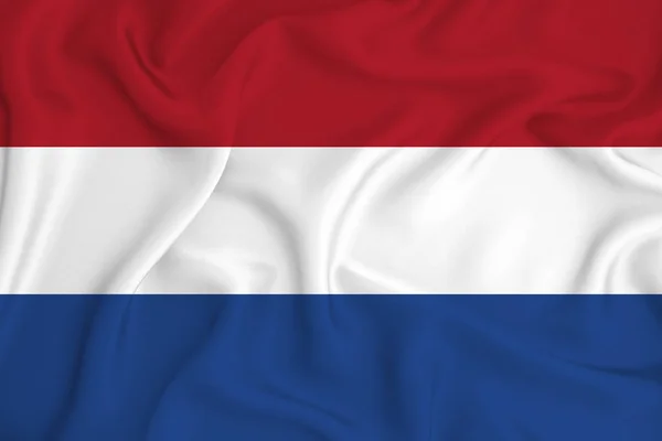 Bandeira Holandesa Textura Fundo Conceito Para Soluções Designer — Fotografia de Stock