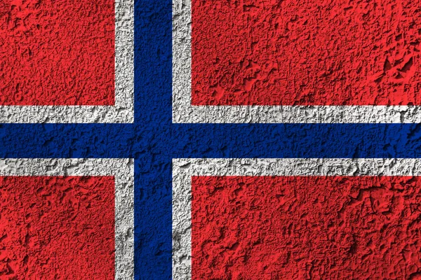 Arka Planda Norveç Bayrağı Var Tasarımcı Çözümleri Kavramı — Stok fotoğraf