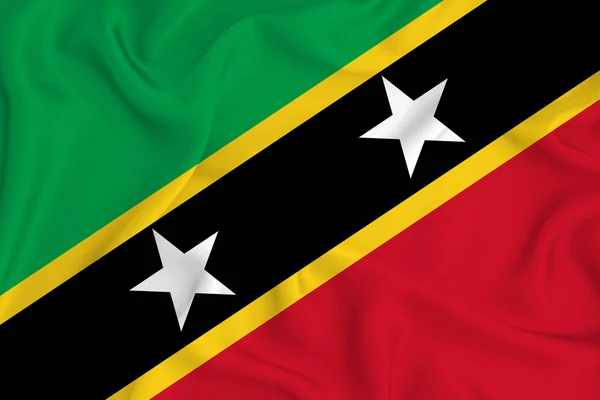 Saint Kitts Bandeira Textura Fundo Conceito Para Soluções Designer — Fotografia de Stock