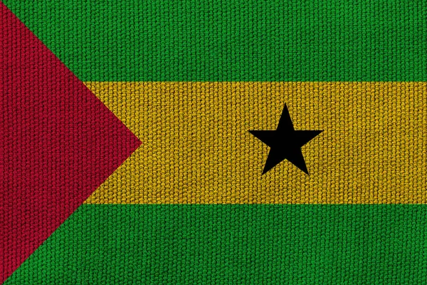 Bandeira São Tomé Textura Fundo Conceito Para Soluções Designer — Fotografia de Stock