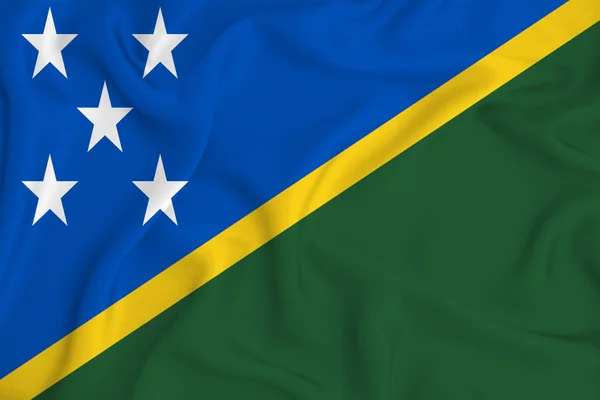 Flaga Wysp Salomona Tle Tekstury Koncepcja Rozwiązań Projektowych — Zdjęcie stockowe