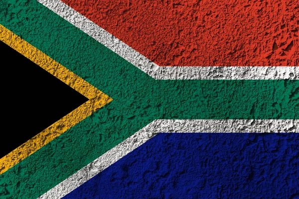 Bandera Sudáfrica Textura Fondo Concepto Para Soluciones Diseño — Foto de Stock