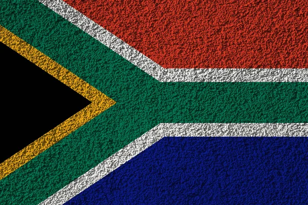 Bandera Sudáfrica Textura Fondo Concepto Para Soluciones Diseño —  Fotos de Stock
