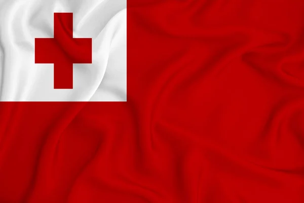 Bandeira Tonga Textura Fundo Conceito Para Soluções Designer — Fotografia de Stock
