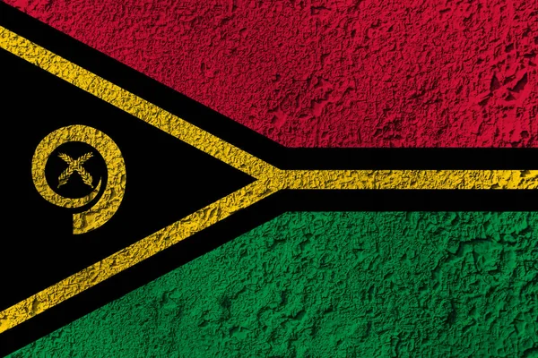 Bandera Vanuatu Textura Fondo Concepto Para Soluciones Diseño —  Fotos de Stock