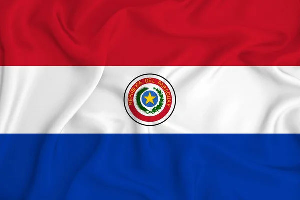 Paraguai Flag Background Texture Concept Designer Solutions — Stock Photo, Image