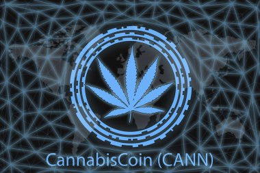 Altın sikke Cryptocurrency gram, ton, Yuvarlak karanlık bir arka plan üzerinde