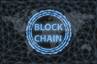 Altın sikke Cryptocurrency gram, ton, Yuvarlak karanlık bir arka plan üzerinde