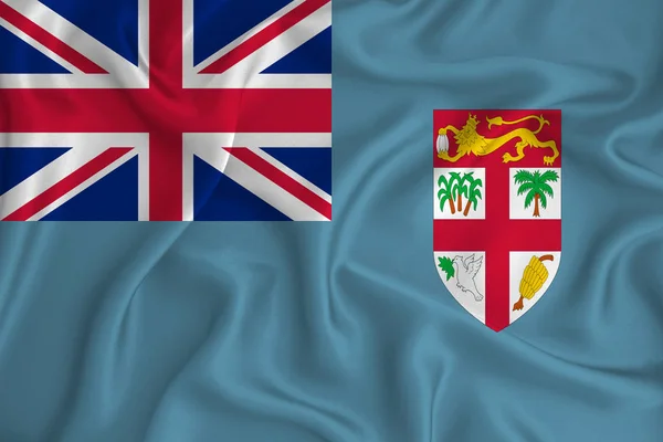 斐济国旗的背景纹理 设计者解决方案的概念 — 图库照片