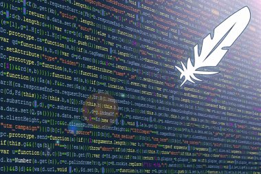 Yazılım Geliştirici Programı Kodu. Bir bilgisayar programının soyut kodu