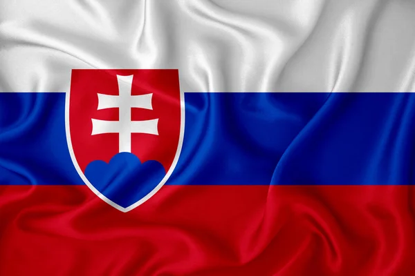 Slowakije Vlag Achtergrond Textuur Concept Voor Designer Oplossingen — Stockfoto