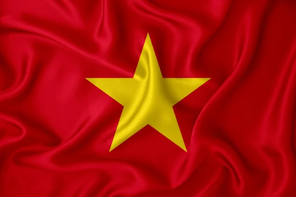 Drapeau Vietnam Sur Texture Fond Concept Solutions Concepteur — Photo