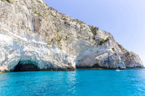 Jaskinie morskie na Zakynthos — Zdjęcie stockowe