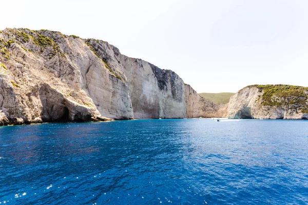 Navagio strand med skeppsbrott — Stockfoto