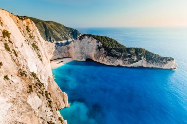 Navagio plaj Batığı ile