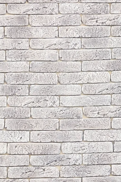 Pared de ladrillo blanco — Foto de Stock