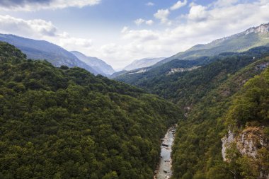 Kanyon nehir Tara'nın